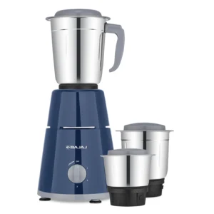 Bajaj GX 1  Mixer Grinder 500 W, 3 Jar (Blue)